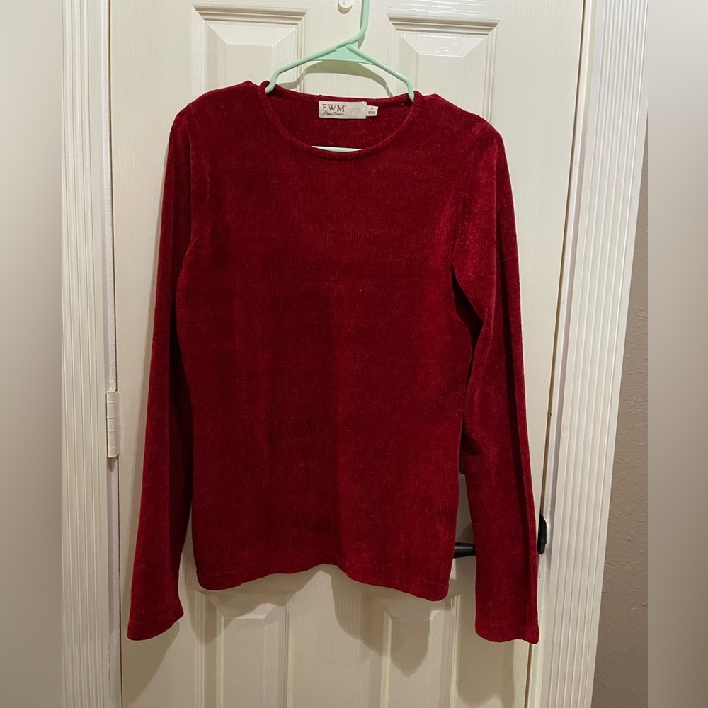 Red sweater